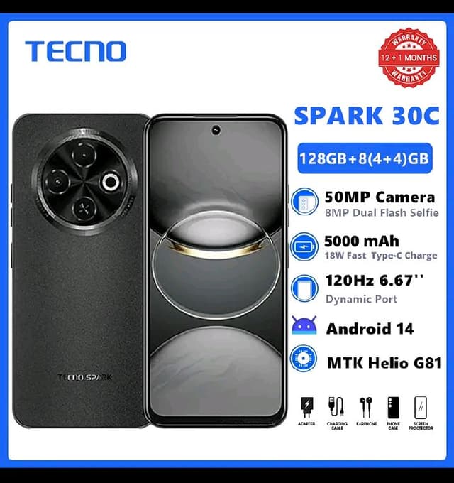 Tecno Sparks 30